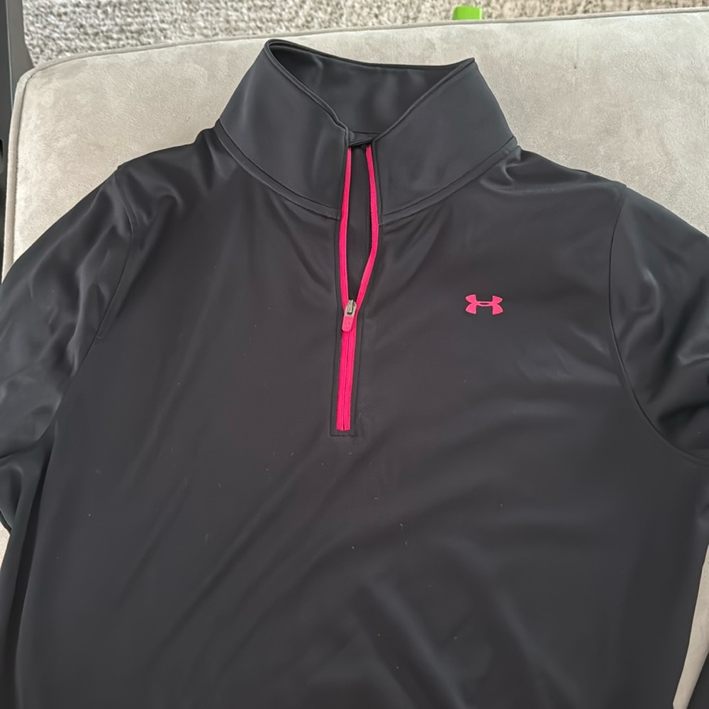 Under armour half zip